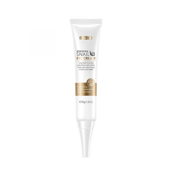 Nourishing eye cream with snail filtrate and LAIKOU ginseng extract.(92092)